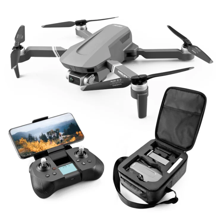 

2020 4DRC F4 GPS Drone With 4K Camera 2 Axis Gimbal 2KM Distance 25Mins Flight 5G WiFi FPV Brushless Motor RC Quadcopter, Grey