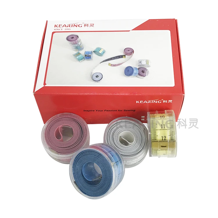Kearing Metric Fiber Glass Tailoring Tape Measures 150cm For Handicraft