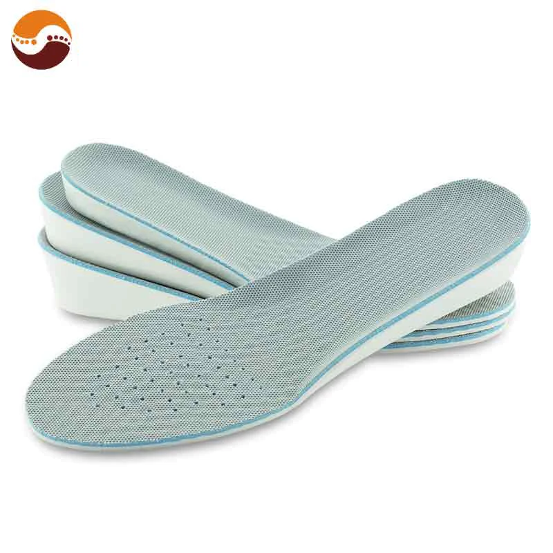 

1.5/2.5/3.5cm Height Increase EVA Foam Ortholite Comfort foot heighten insoles, Gray