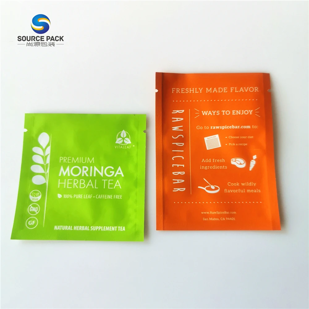 

Mylar Foil coconut oil Sample Packaging Bag Sachets