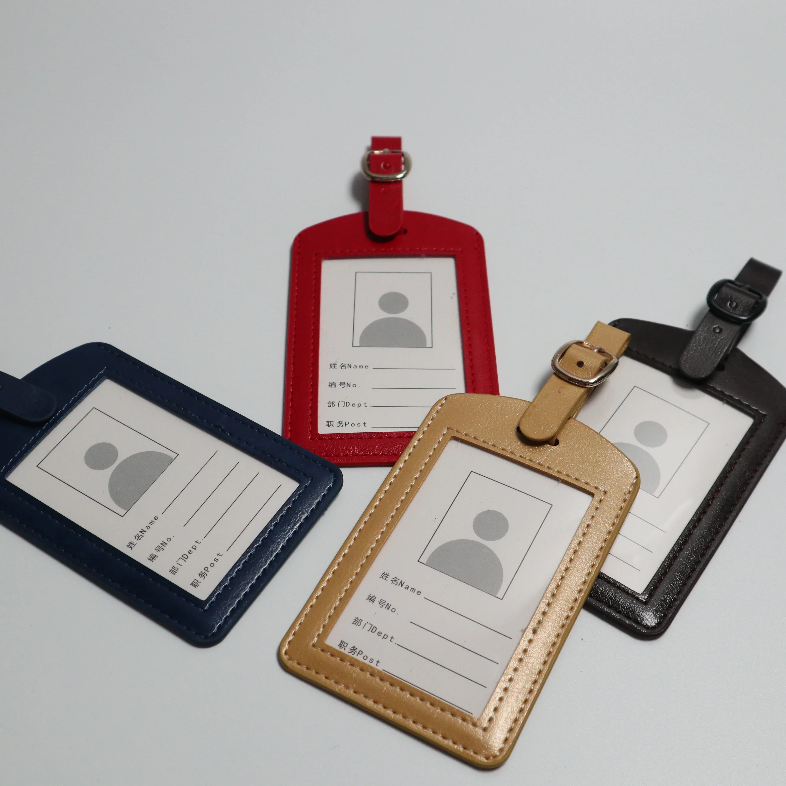 

Wholesale Custom Plastic ID Card Holder With Lanyard