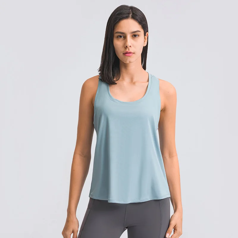 

Popular Custom Fitness Yoga Workout Sweat Tank Tops Performance Sports Muscle Women Tank Top