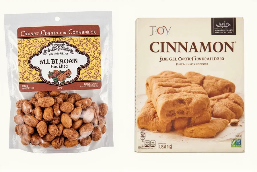 Different types of cinnamon bottles available at Walmart showing Cassia and Ceylon varieties