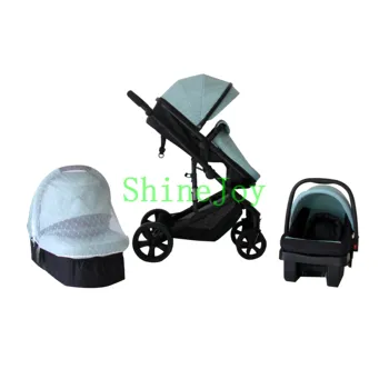 stroller with bassinet and car seat