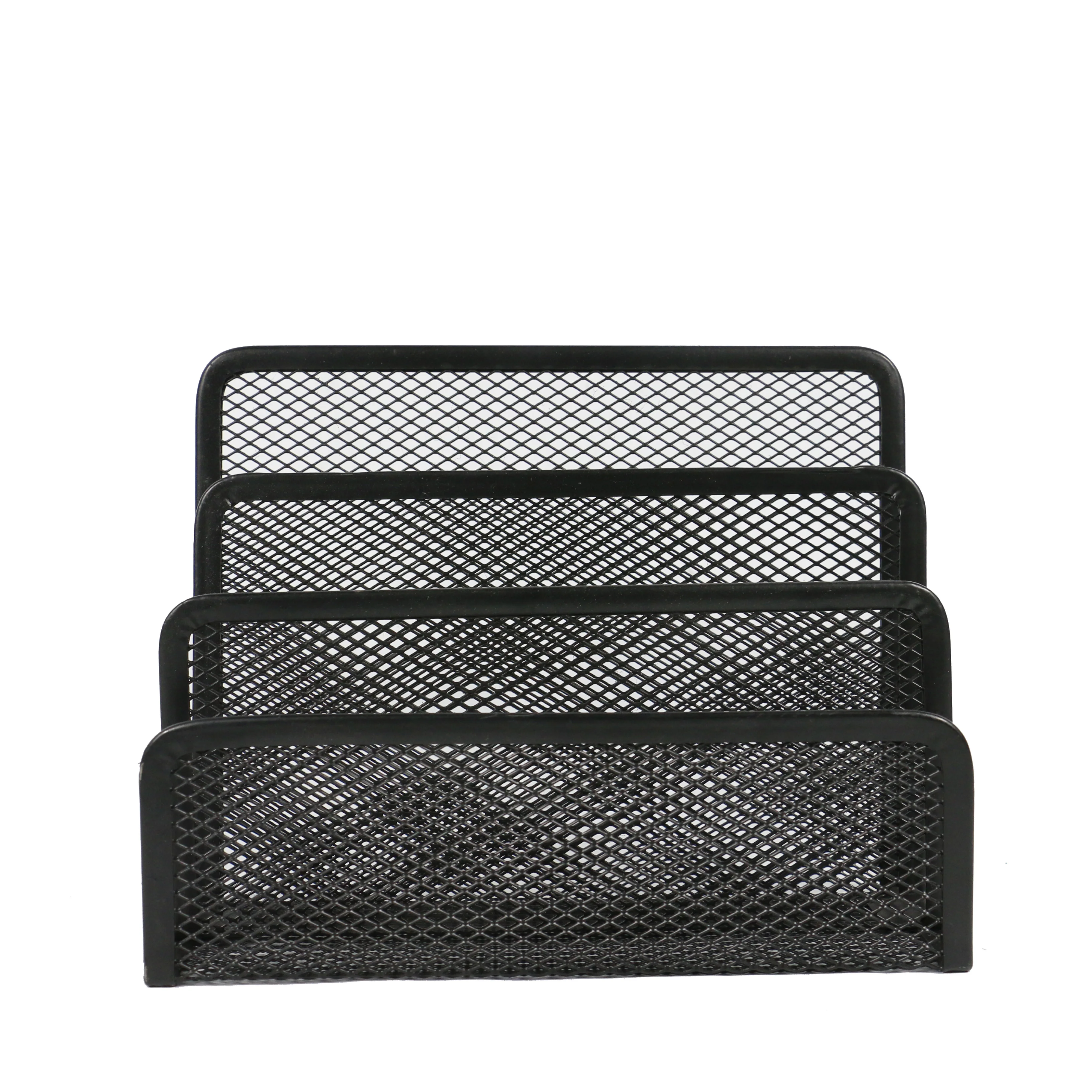 
3unit Stationery Products mesh metal letter holder for desk organizer 