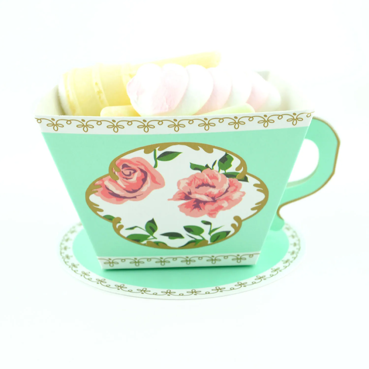 Teapot Cup Paper Box Gift Packaging Candy Boxes For Wedding Favors Gift