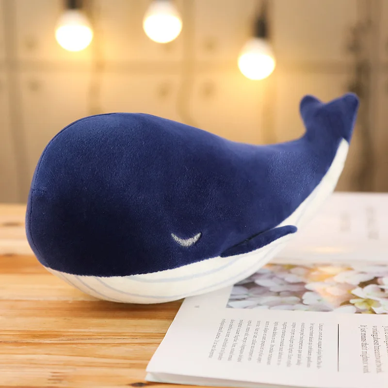 cute plush Whale doll baby plush toy suri with baby comfort sleeping plush stuffed toy home decoration