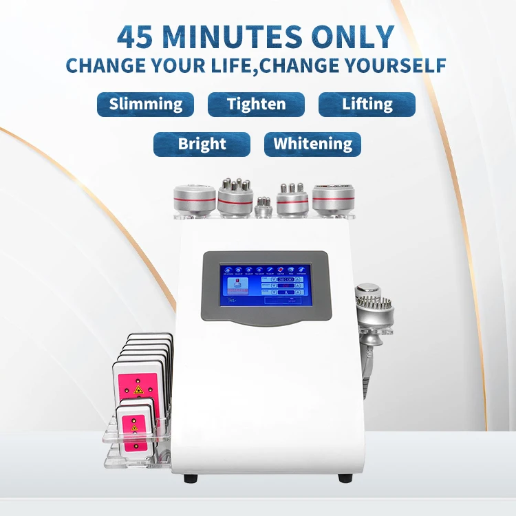 

Trending products new arrivals 9 in 1 fat cavitation new rf slimming machine