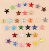 Computer embroidery small five-pointed star patch stickers For clothing accessories shoes and hats bags jewelry accessories