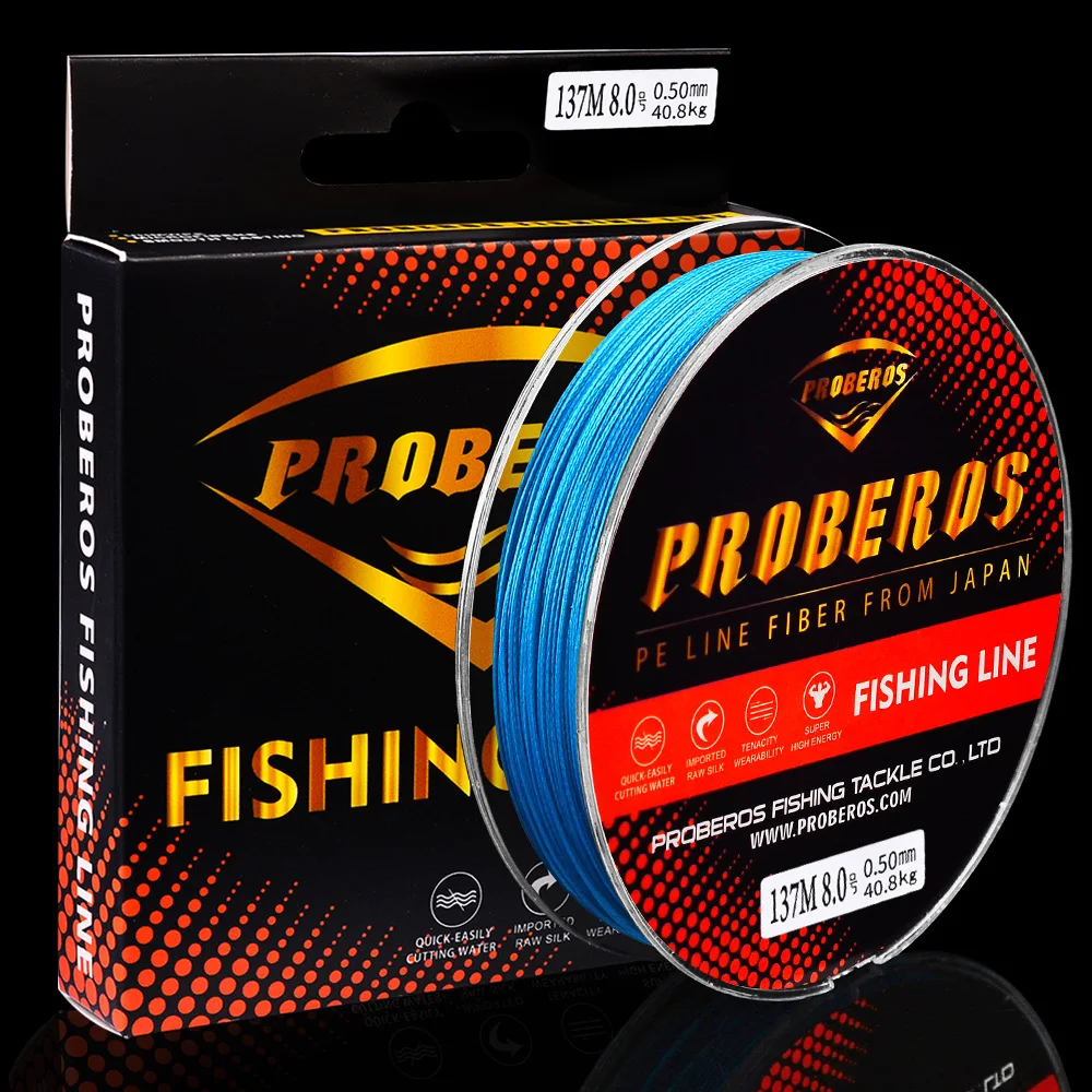 

COlorful 137M Brand 100% PE Braided Fishing Line 10LB to 100LB, 5 colors