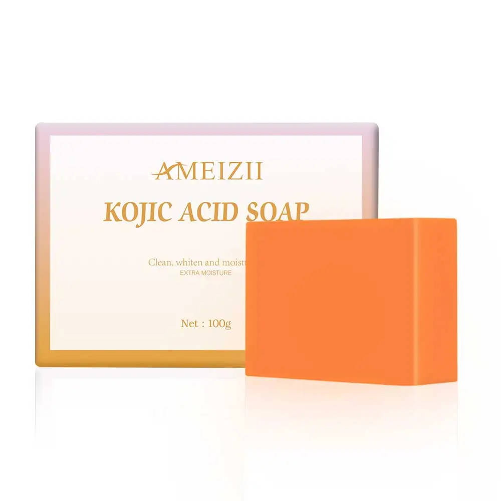 

Private Label Kojic Acid Soap Body Bath Soap Skin Cleansing Care Moisturizing Savon Blanchissant Coconut Oil Kojic Acid Lotion