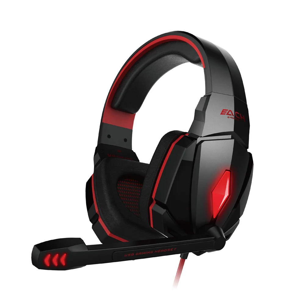 

G4000 Wired Headset Gamer PC 3.5mm PS4 Headphones Surround Sound HD Microphone Gaming Headset Over ear Laptop Tablet Gamer