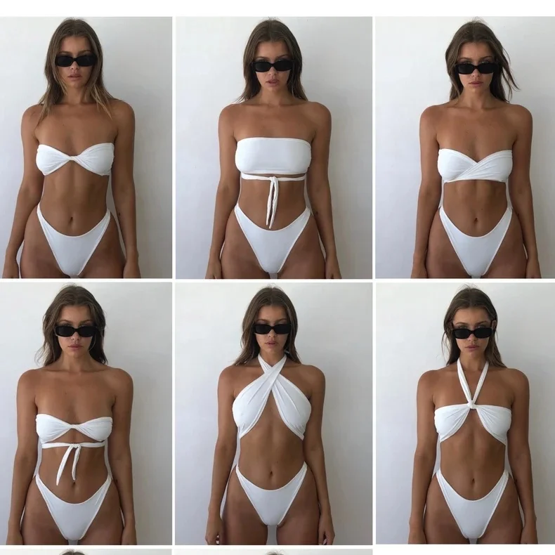 

2021 Custom Private Label bikini high quality sexy girl swimming swimwear