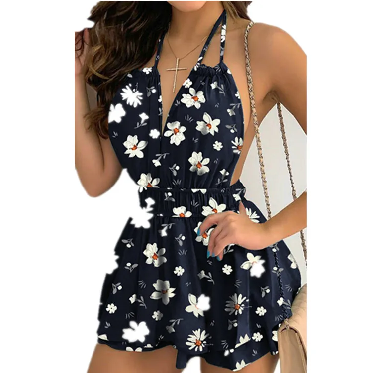 

Factory Wholesale new women flower dress korean dress summer TE_3914