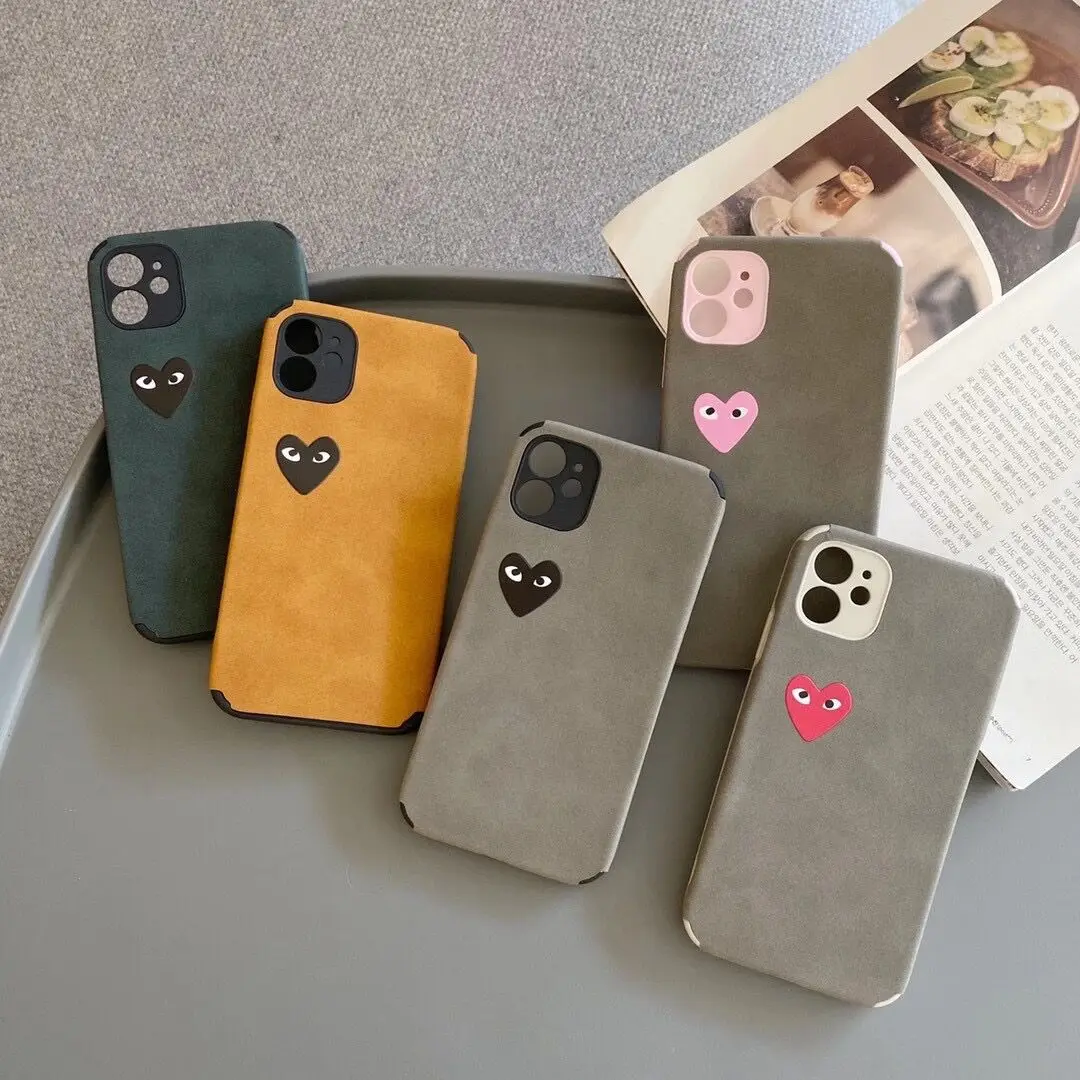 

Retro lamb skin love sheep phone case for iPhone12 popular logo silicone soft 7P/8Plus simple men and women, Customised