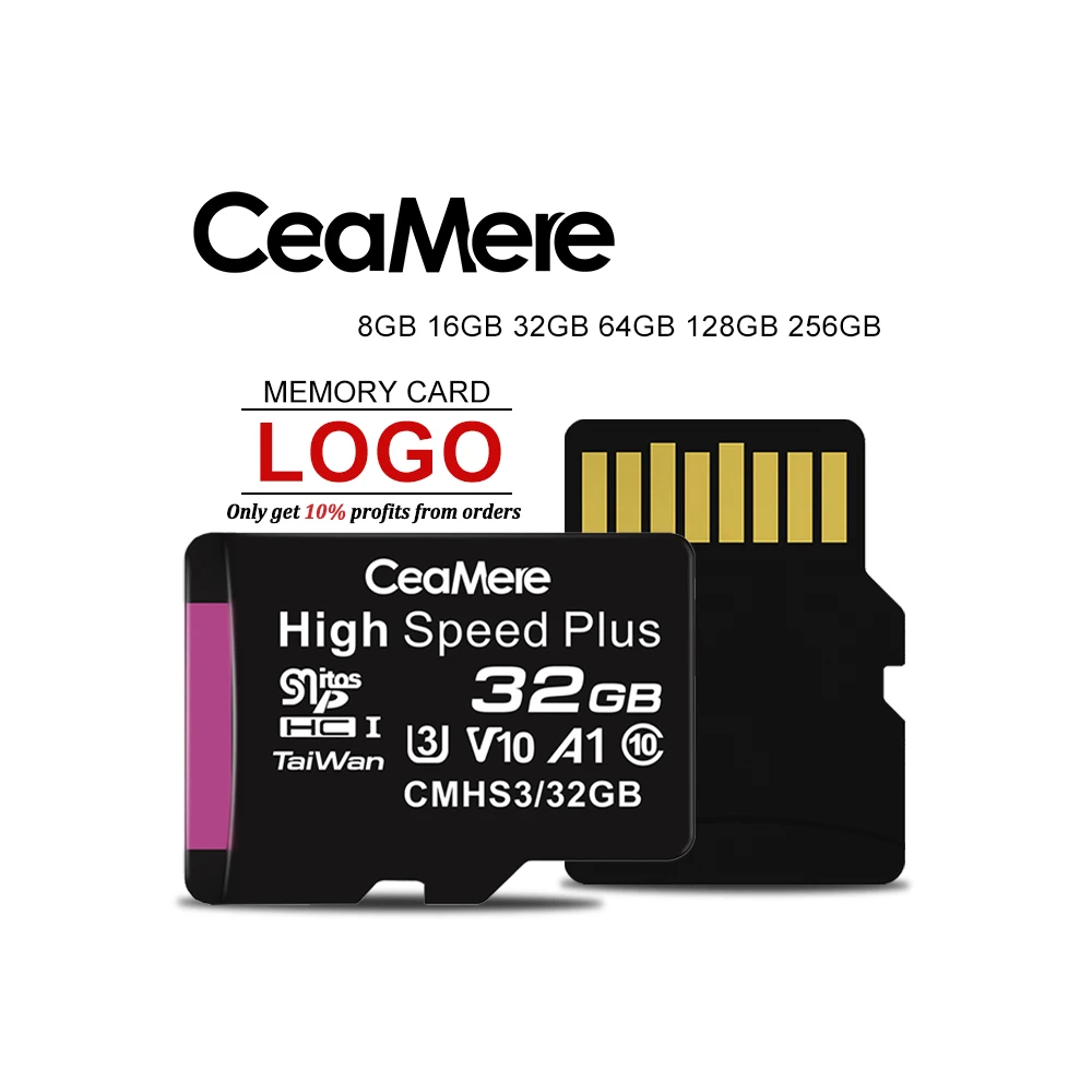 

Ceamere Original Video Speaker Memory Card 16GB 8GB 32GB 64GB 128GB Camera Micro TF Card CCTV DVR TF SD Card