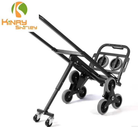 
6 wheels stair climber Three whee hand portable cart folding small handy cart luggage trolley  (60853648023)