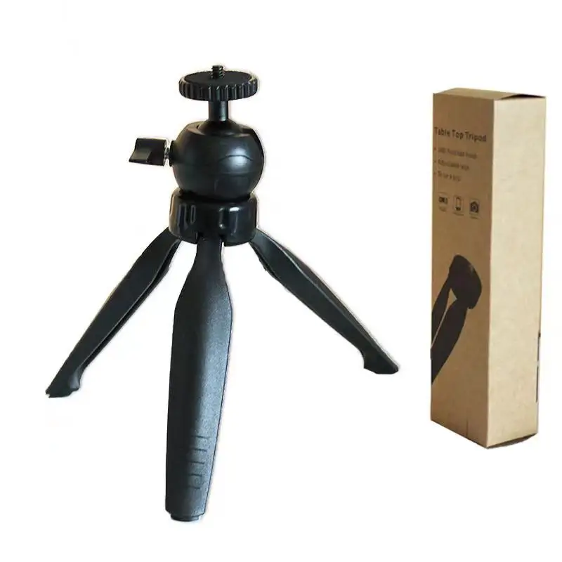 

Factory Customized Newest Mini Projector Stand Table Top Tripod, Black