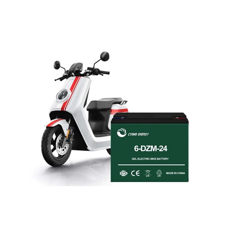 
Hot sale 12v24Ah/24V24ah/36v24ah/48v24ah gel lead-acid battery for electric bike/e-bike/bicycles/Scooters/Vehicles 