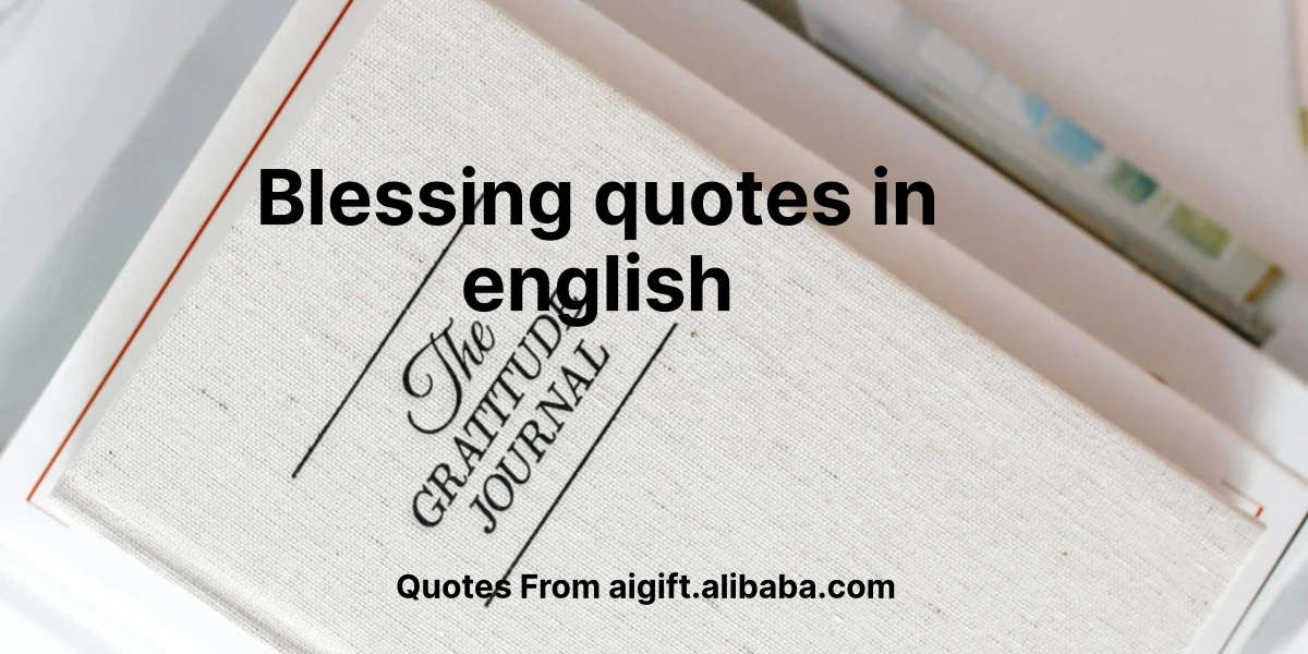 blessing quotes in english