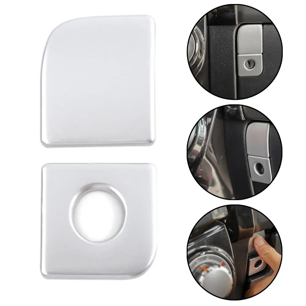 

Areyourshop ABS Copilot Storage Box Handle Switch Cover Trim For Toyota 4Runner 10 11 12 13 14 15 16 17 18 19 20 Silver