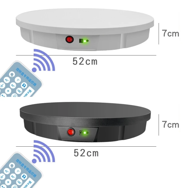 

Black Friday Promotion 52cm Remote Control Electric Rotating Turntable Display Stand