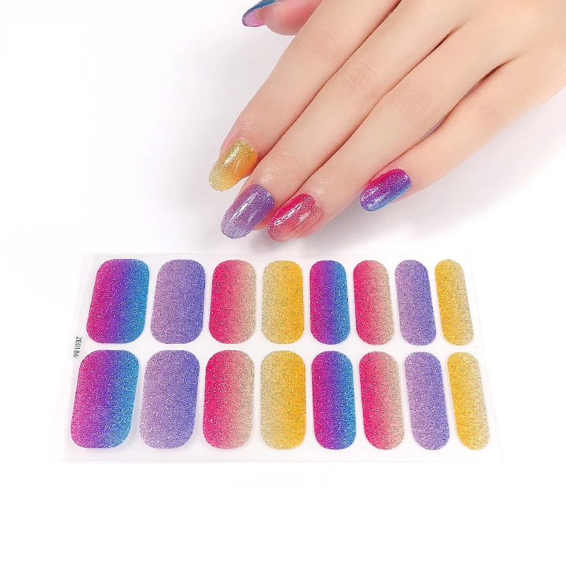 

Beauty Sticker Brand Fashion Design Diy Paper Polish Nail Sticker, Customers' requirements