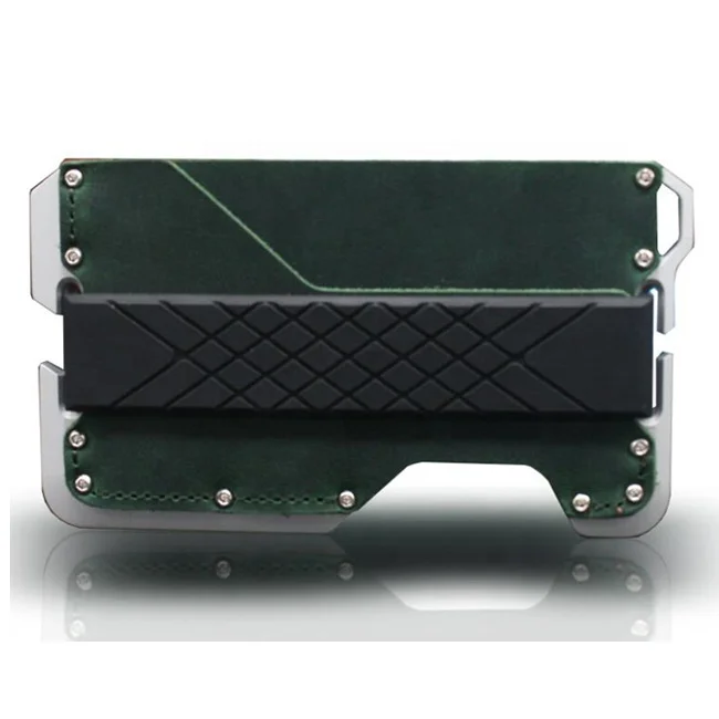

High Quality Tactical Card Holder Wallet with Smooth Edges, Silver