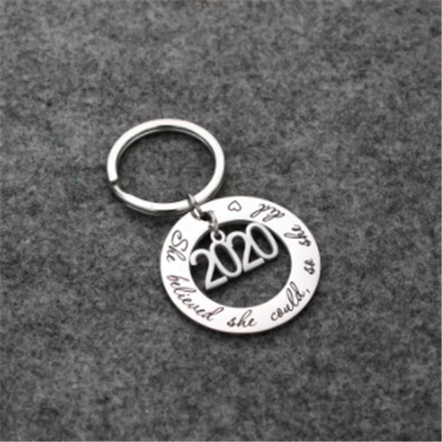 
Stainless Steel Keyring Chain macrame metal Keychains for Girl Women 