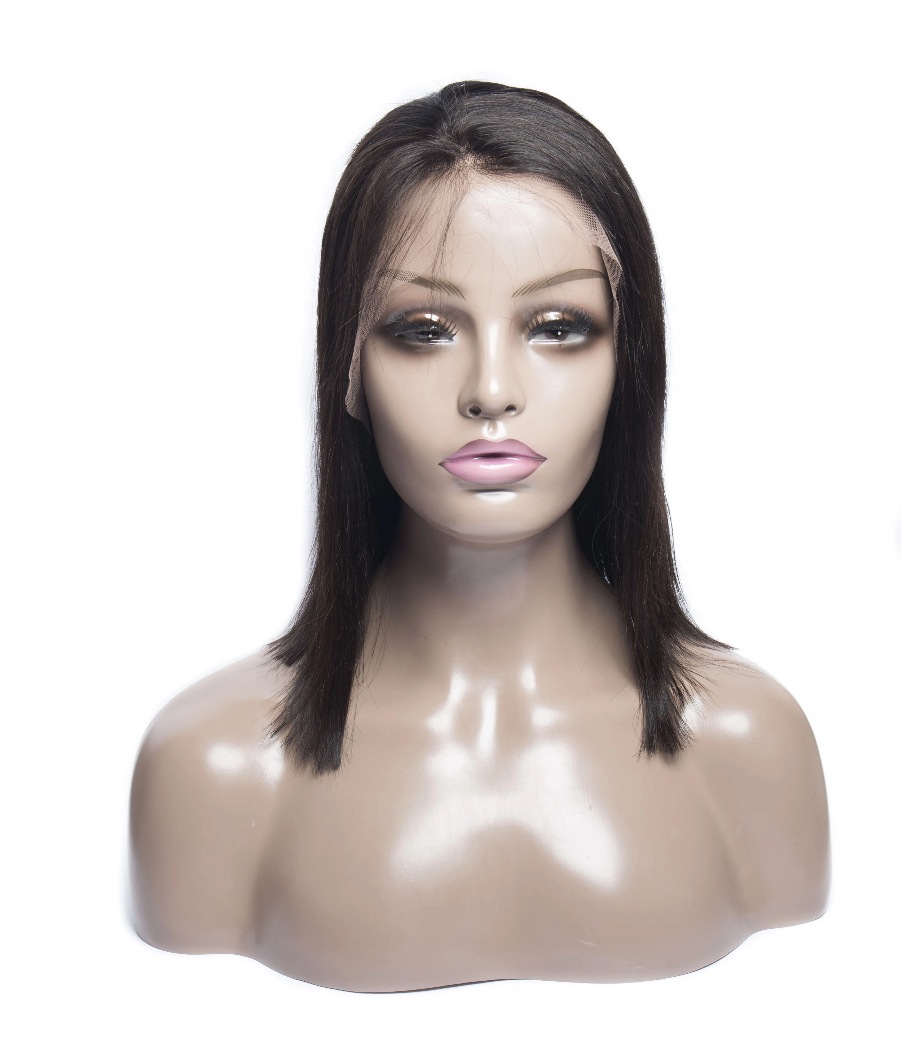 

FDX Raw 13x4 Lace Frontal Bob Wig 150% Density Human Hair Straight Brazilian Virgin Cuticle Aligned Lace Front