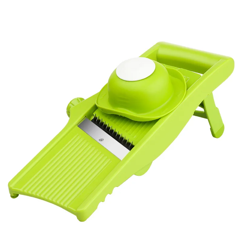 

Multifunctional Vegetable Slicer Kitchen Accessories Stainless Steel Blade Green Carrot Grater Potato Slicer, Spot or customized