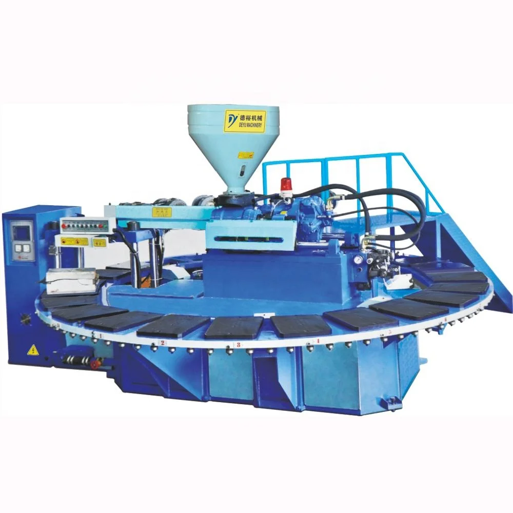 
PVC TPR PCU shoe sole slipper injection moulding machine 
