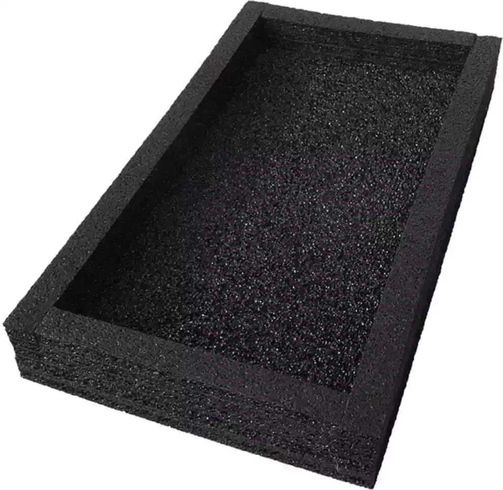 Conductive IXPE ESD Foam with 10e3-10e9ohm Surface Resistance and 60-150 Kg/m3 Density for Electronic Component Packing