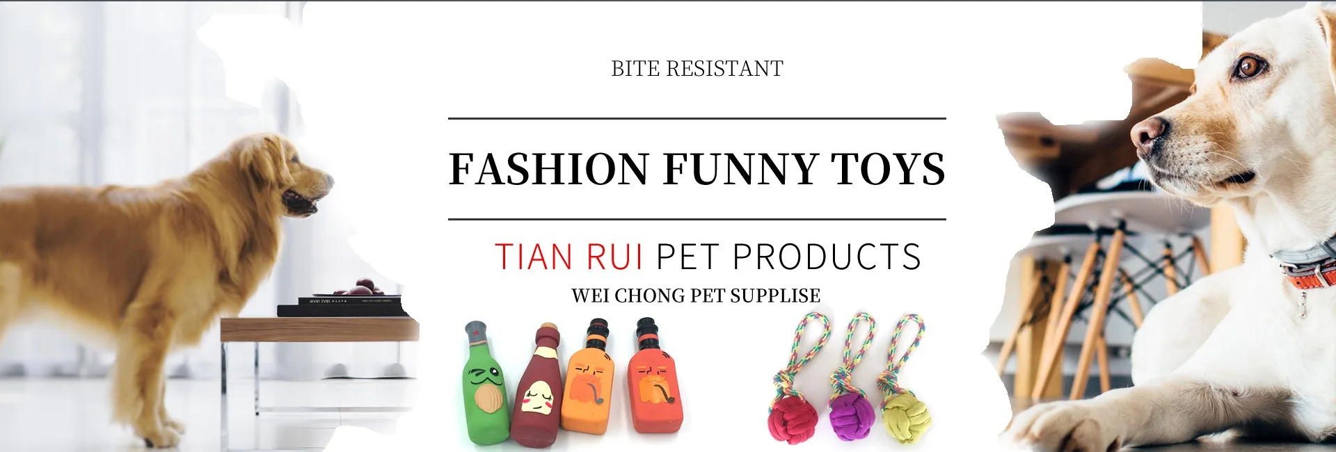 Suzhou Tian Rrui Pets Products Co., Ltd. pet toys, rope toys