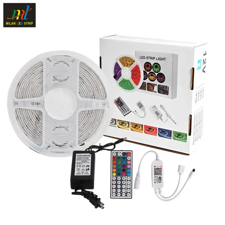Color Changing USB 12V Sound Music Sync RGB LED Strip Light Bias Light TV LED Backlight for HDTV