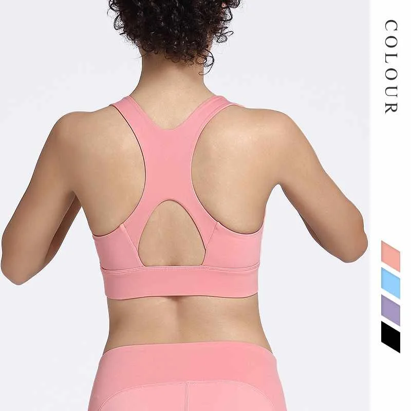 

Running Woman Sport Yoga Bra Fitness Comfortable Women Sport Top Tank Sportswear Gym Activewear Bras For Ladies, Orange/purple/black/blue