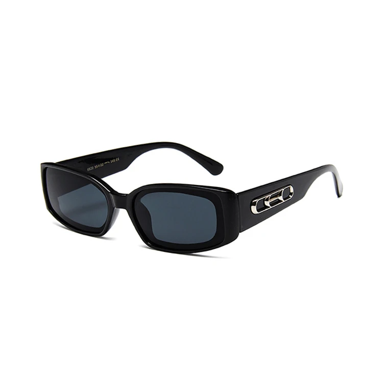 

randdlfo Black Colors Small Frame Sun Glasses Wholesale Fashion Sunglasses for Women, 6 colors