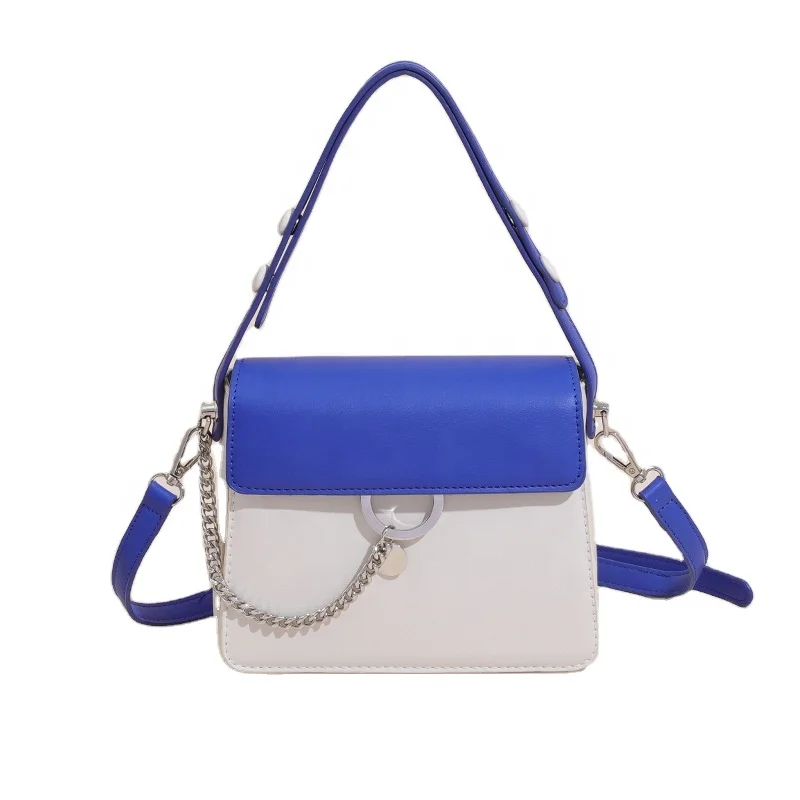 

Korean Fashion Ladies Cross Body Leather Bags Small Square Women's Shoulder Bags