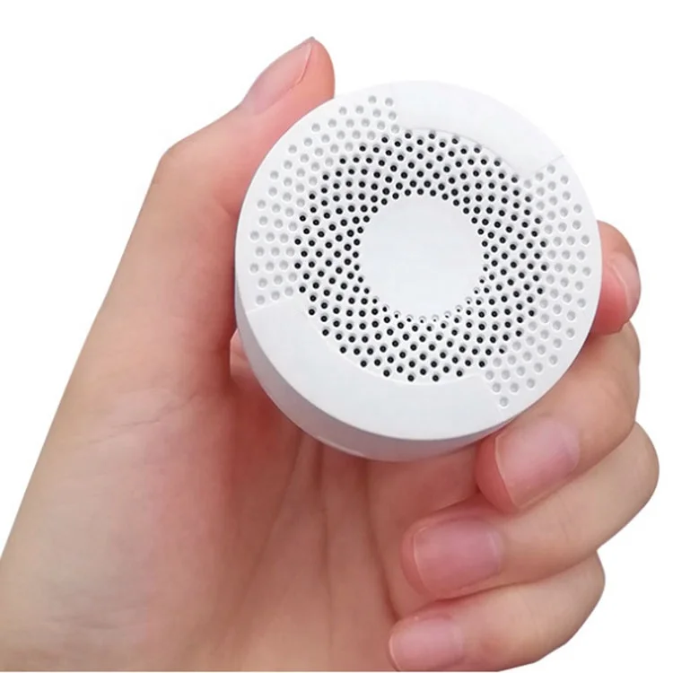 

Mini AI Speaker Smart Voice Control AI Portable intelligent Wireless BT clever Speaker, White