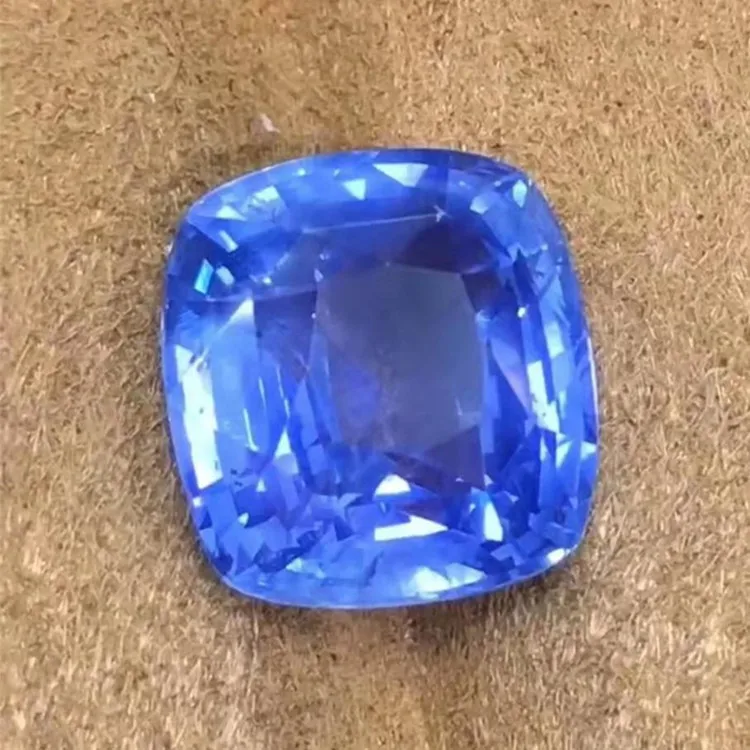 

wholesale precious gemstone for jewelry 9.96ct Sri Lanka natural unheated cornflower blue sapphire loose stone