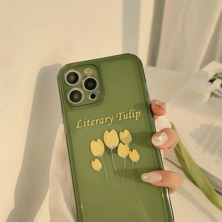 

Cartoon design fashion brand clear phone case bumper for iphone 12