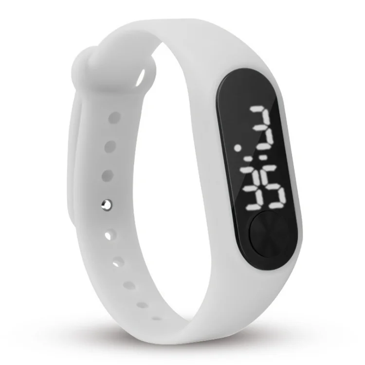 

Wholesale Amazon Hot Selling LED Luminous Electronic Movement Watch Smart Bracelet Sports Watch Bracelet