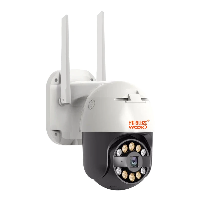 Outdoor HD 1080P Home Video CCTV Surveillance Wireless WiFi Security IP Camera PTZ Dome with night color vision