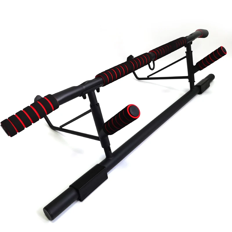 

Doorway Pull up Chin Up Bar Door frame No Screw Hammer Grip Handles Pull Up Bar, Black