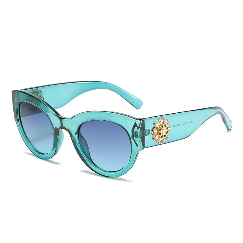 

Hot selling Elegant High Quality Stylish Retro Diamond Blingbling Sun Glasses Sunglasses Women