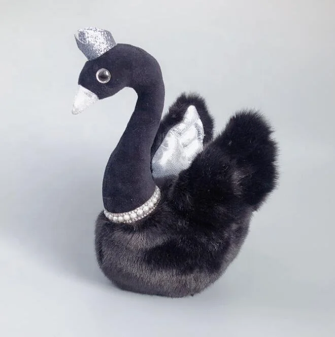 black swan plush toy