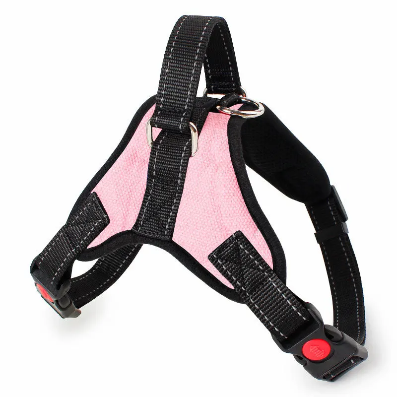 

Pet Supplies Walking Dog Chest Strap Dog Reflective Harness Collar, Multi colors and customized