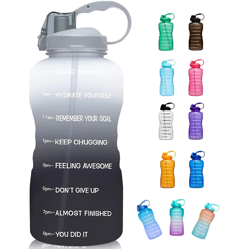 

Everich fashion gallon water bottles large size black and other colors, Customized color