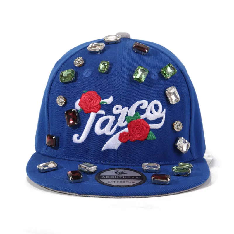 Embroidered 100% Cotton 6 Panel Baseball Sports Hat