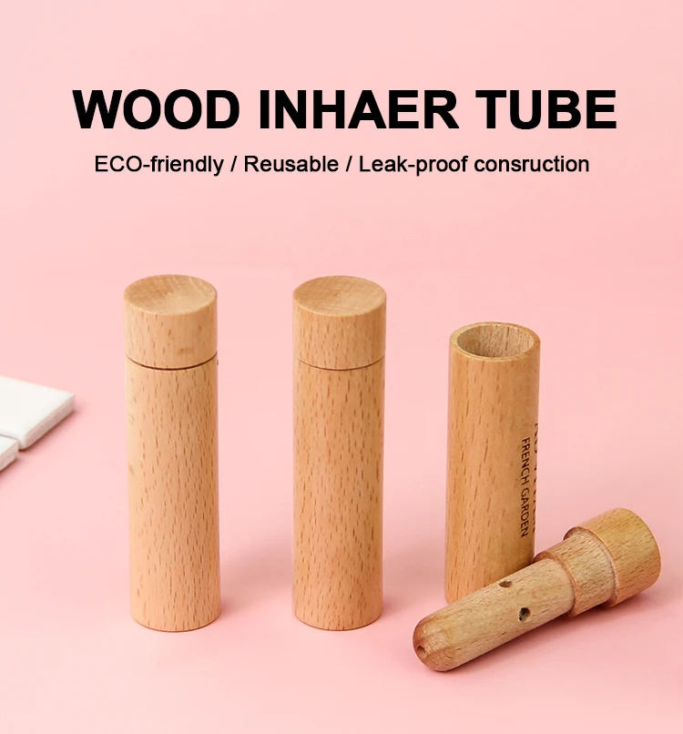 Custom Bamboo Aromatherapy Nasal Inhaler Excellent Quality Nasal ...